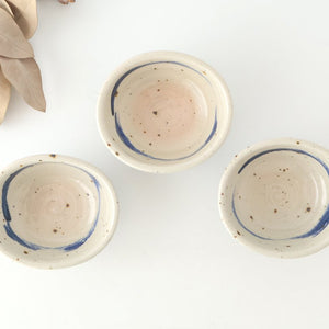 Small Bowl Blue Round Pattern | Kobachi Mino Ware