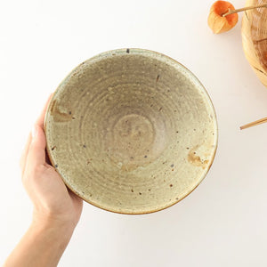 Green Donburi Bowl L | Shigaraki Ware