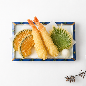 Long Square Plate Green Plum | Sushi Plate Arita ware