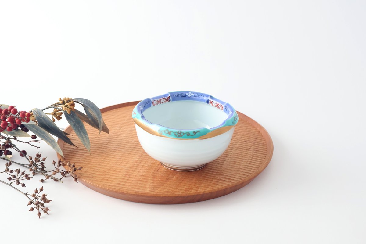 Small Bowl Small Flower Arabesque | Kobachi Bowl Arita Ware