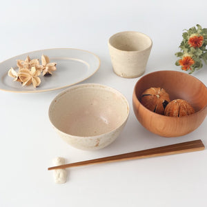 Chopstick Rest Bear White | Hashioki Shigaraki Ware