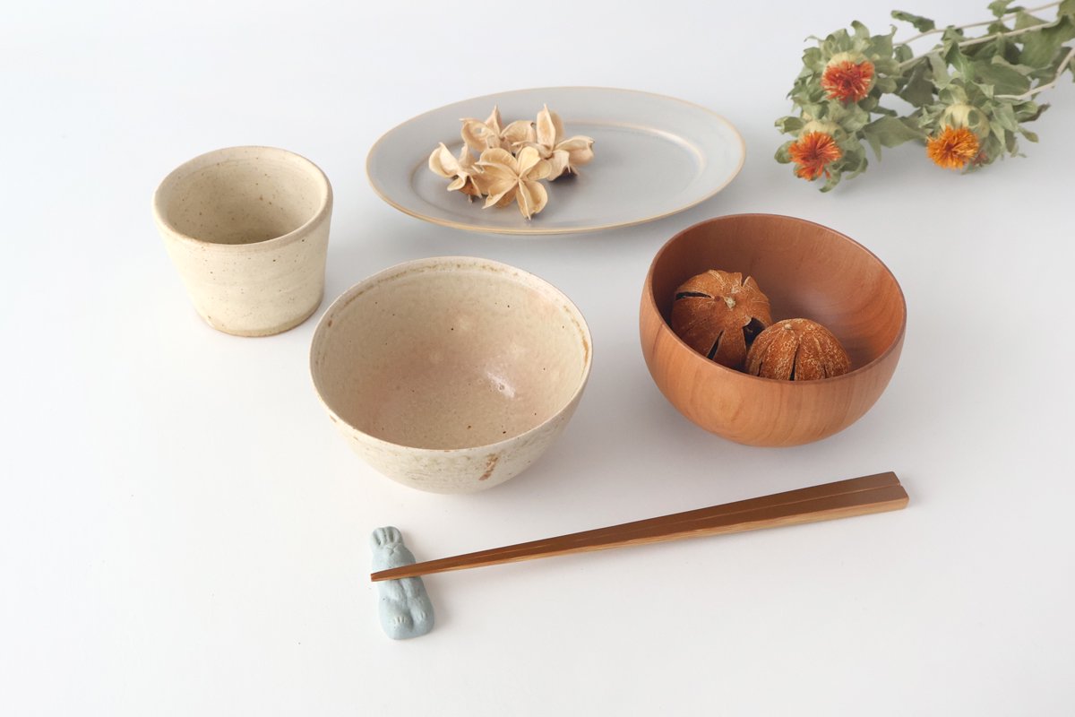 Chopstick Rest Rabitt Blue | Hashioki Shigaraki Ware