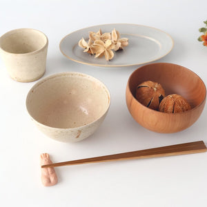 Chopstick Rest Rabitt Pink | Hashioki Shigaraki Ware