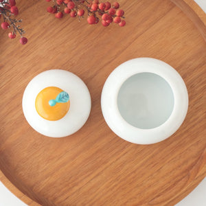 Kagami Mochi Bowl with Lid | Imari Ware