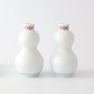 Sake Carafe Tokkuri Purple Cloisonne  | Hasami Ware