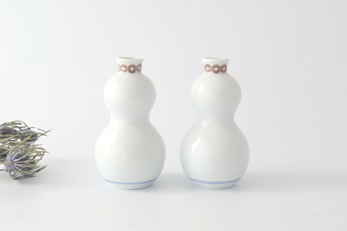 Sake Carafe Tokkuri Purple Cloisonne  | Hasami Ware