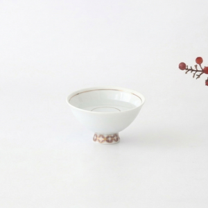 Sake Cup Sakazuki Purple Cloisonne  | Hasami Ware