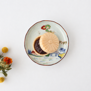 Serving Plate Colored landscape Pattern  11.4㎝/4.5in｜Arita Ware