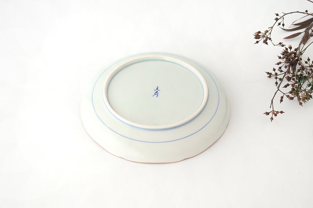 Plate Colored Landscape Pattern 21㎝/8in | Arita Ware