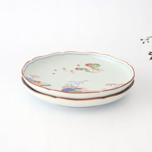 Plate Colored Landscape Pattern 21㎝/8in | Arita Ware