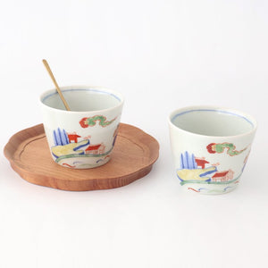 Soba Choko Coloerd Landscape | Free Cup Arita Ware