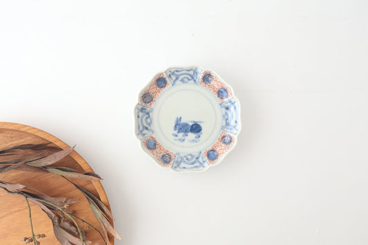 Small Plate Colored Rabbit | Arita Ware