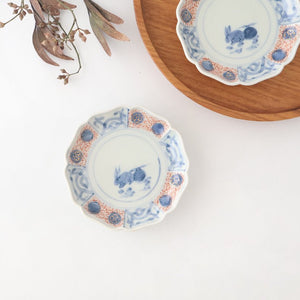 Small Plate Colored Rabbit | Arita Ware