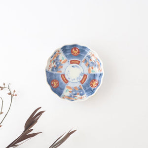 Small Plate Colored Round and Flower Pattern 10㎝/4in | Arita Ware