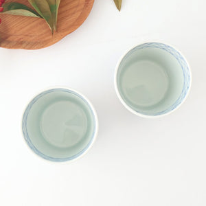 Soba Choko Check and Flower | Free Cup Arita Ware