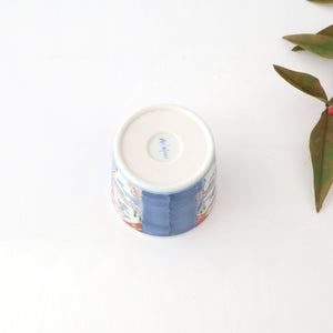 Soba Choko Landscape Blue | Free Cup Arita Ware