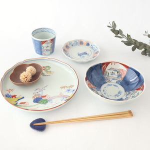 Soba Choko Landscape Blue | Free Cup Arita Ware