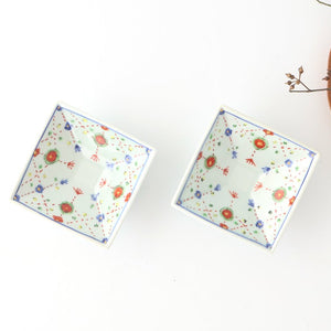 Square Small Bowl Necklace Patterns | Hasami Ware