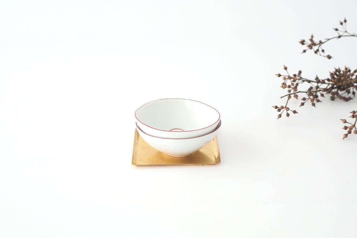 Sauce Plate White Okame | Hasami Ware