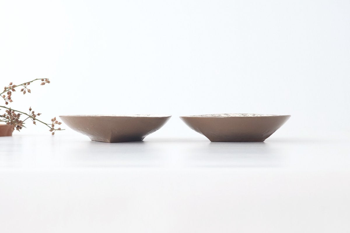 Triangular Small Plate Kohiki | Hasami Ware