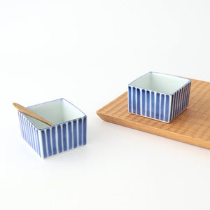 Small Square Bowl Tokusa | Kobachi Hasami Ware