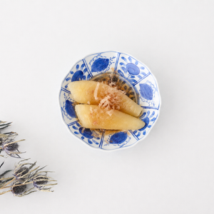 Small Plate Underglaze Blue Fuyo-de 10㎝/4in | Arita Ware