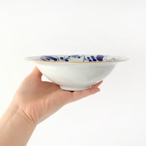 Rim Bowl Nazuna  Imari Ware｜Serving Bowl Arita Ware