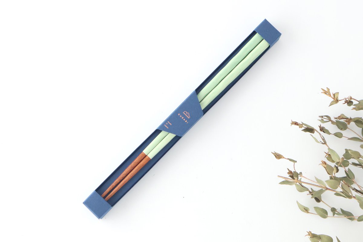 KURABI Chopsticks Celadon 23.0cm /9.05in