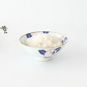 Rice Bowl Red Camellia | Arita Ware