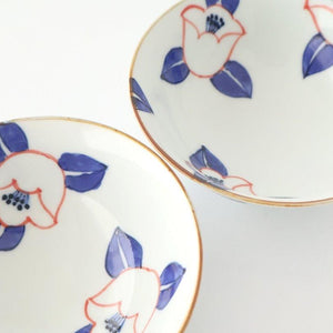 Rice Bowl Red Camellia | Arita Ware