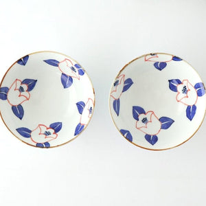 Rice Bowl Red Camellia | Arita Ware