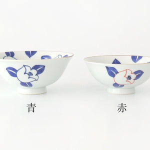 Rice Bowl Blue Camellia | Arita Ware