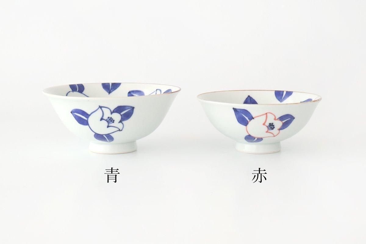 Rice Bowl Blue Camellia | Arita Ware