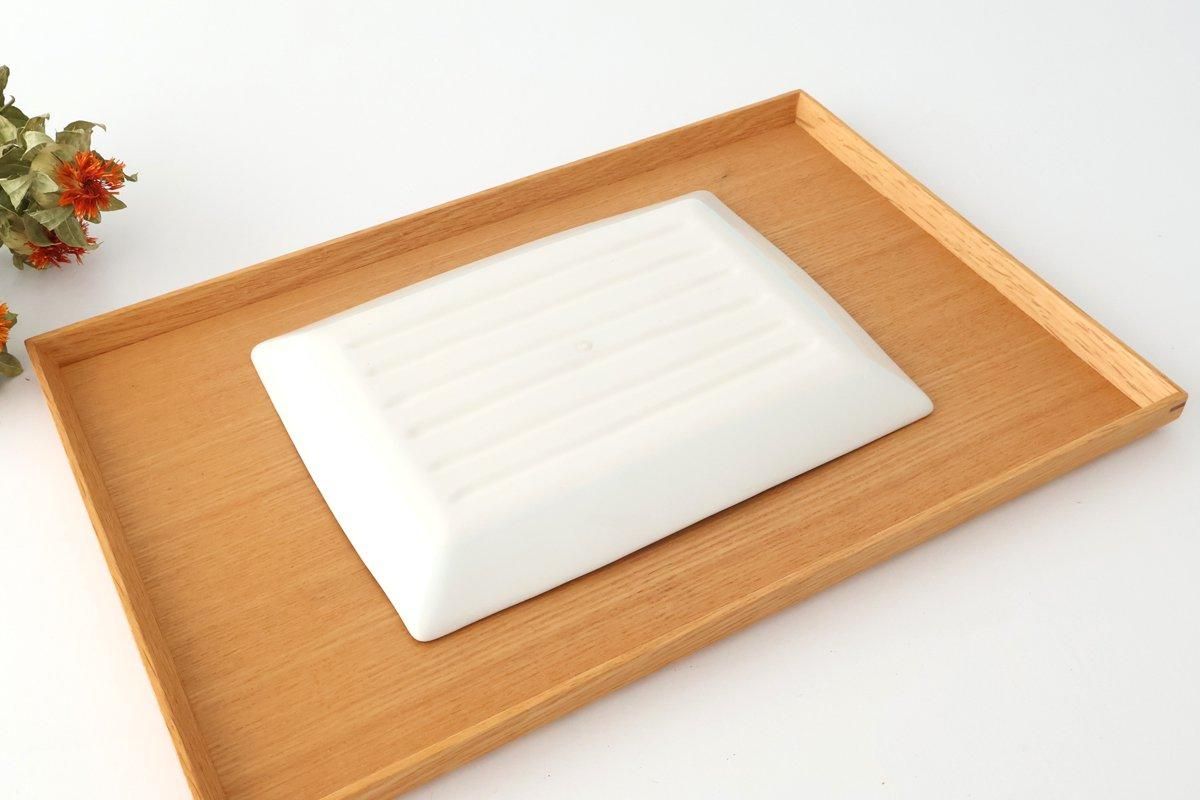 Rectangle Plate Lattice Pattern | Sushi Plate Arita Ware
