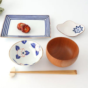 Rectangle Plate Lattice Pattern | Sushi Plate Arita Ware
