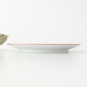 Yoshida Ware Round Plate Flower-dot 21cm/8.3in