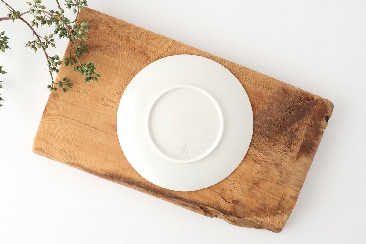 Yoshida Ware Round Plate Flower-dot 15cm/5.9in