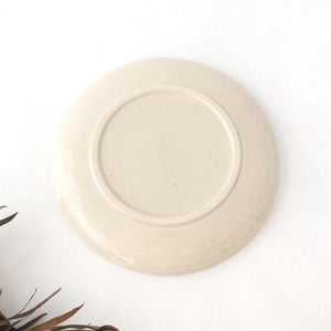 Round Plate Blue Flower Annan21cm/8.3in | Mino Ware