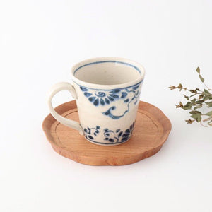 Mug Blue Flower Annan | Mino Ware