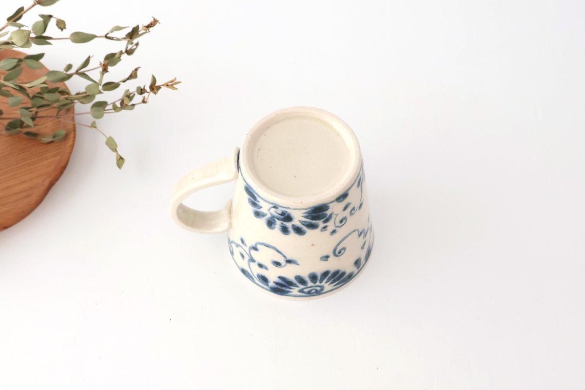 Mug Blue Flower Annan | Mino Ware