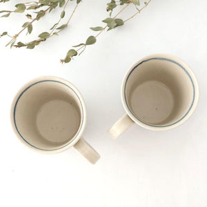 Mug Blue Flower Annan | Mino Ware