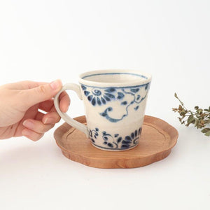 Mug Blue Flower Annan | Mino Ware