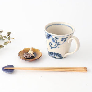 Mug Blue Flower Annan | Mino Ware