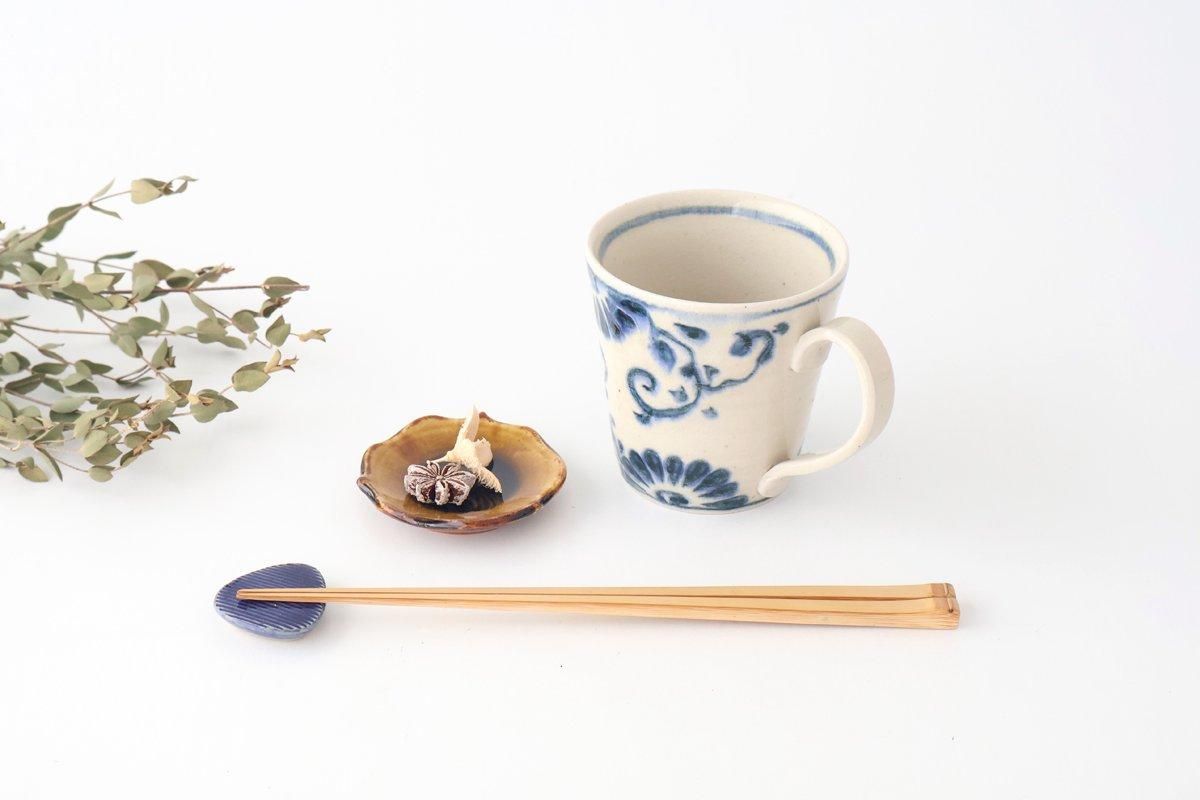 Mug Blue Flower Annan | Mino Ware