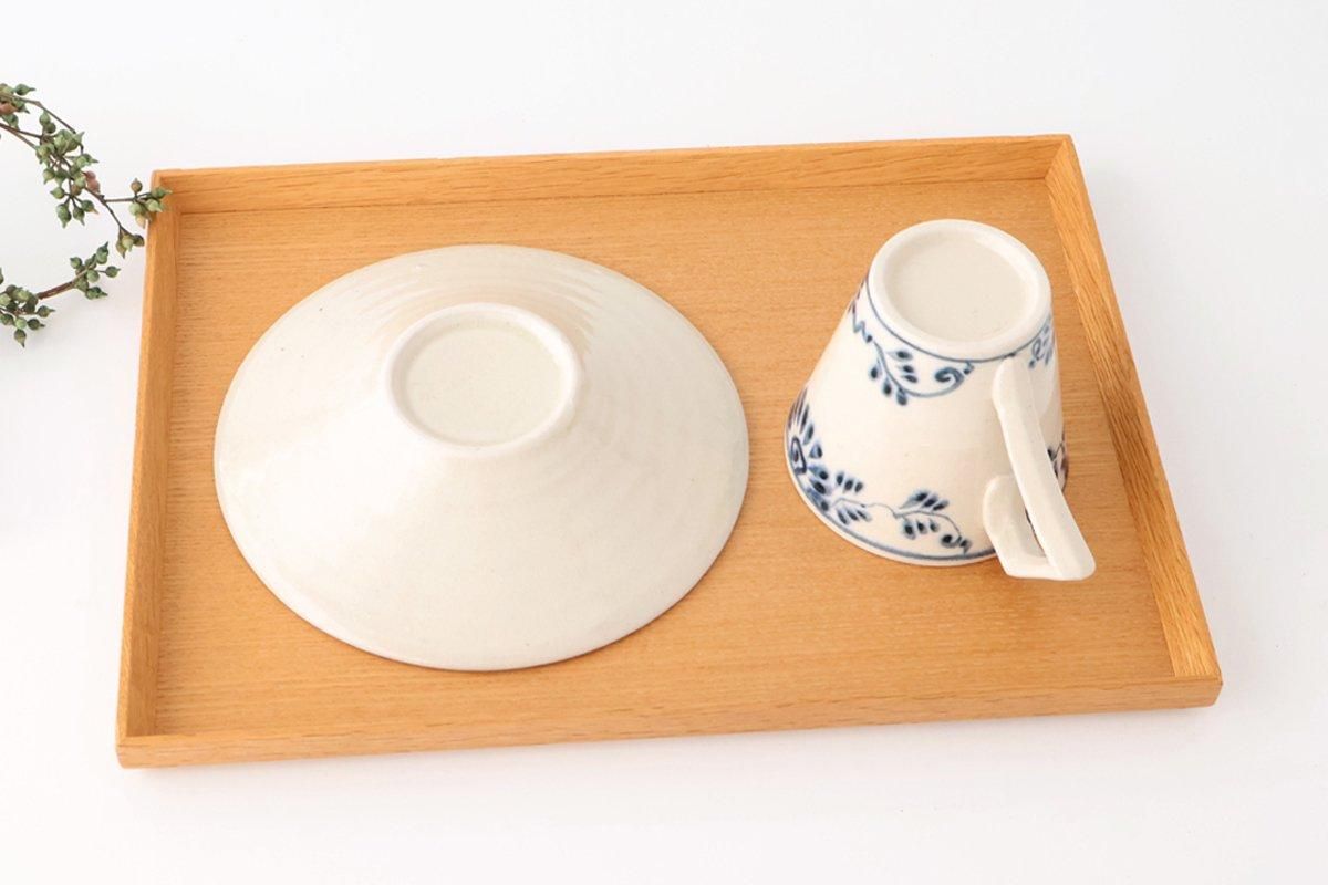 Cup and Saucer Blue Flower Annan | Mino Ware