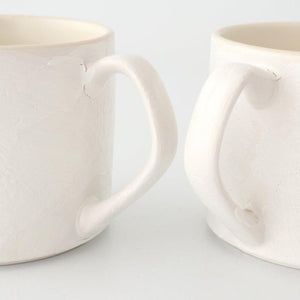Straight Mug creme White | Mino Ware