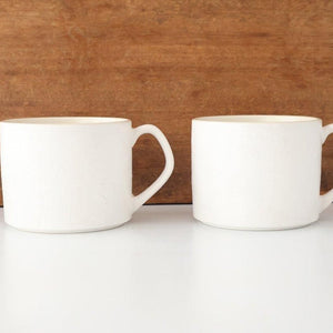 Straight Mug creme White | Mino Ware