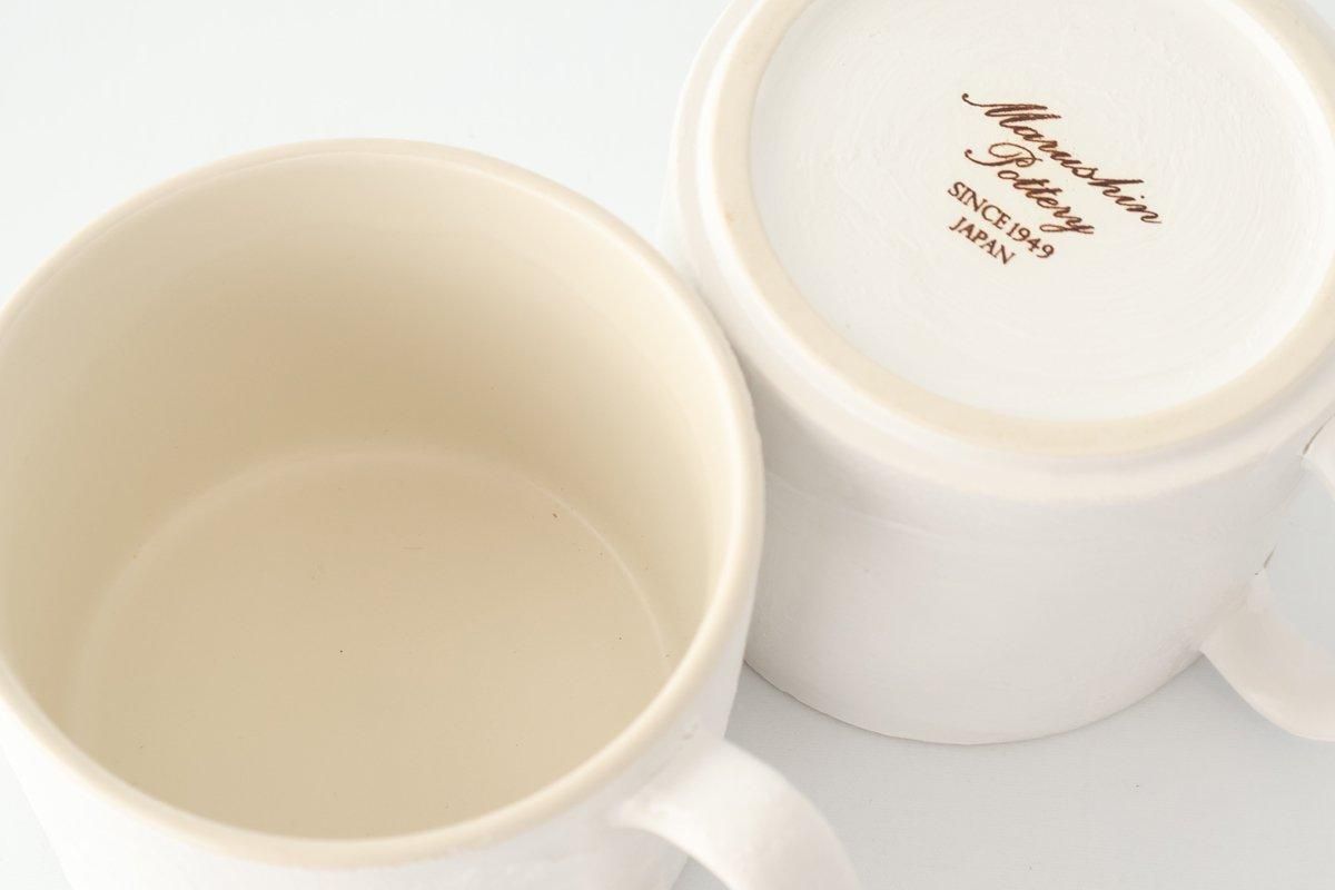 Straight Mug creme White | Mino Ware