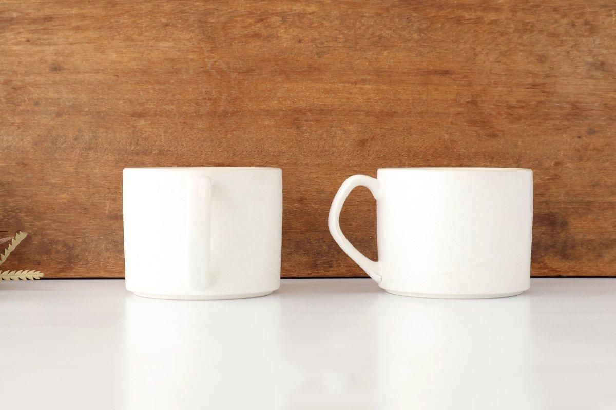 Straight Mug creme White | Mino Ware