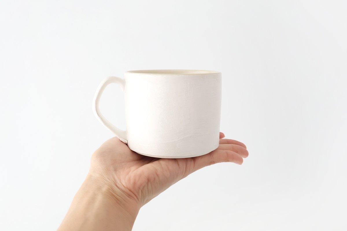 Straight Mug creme White | Mino Ware